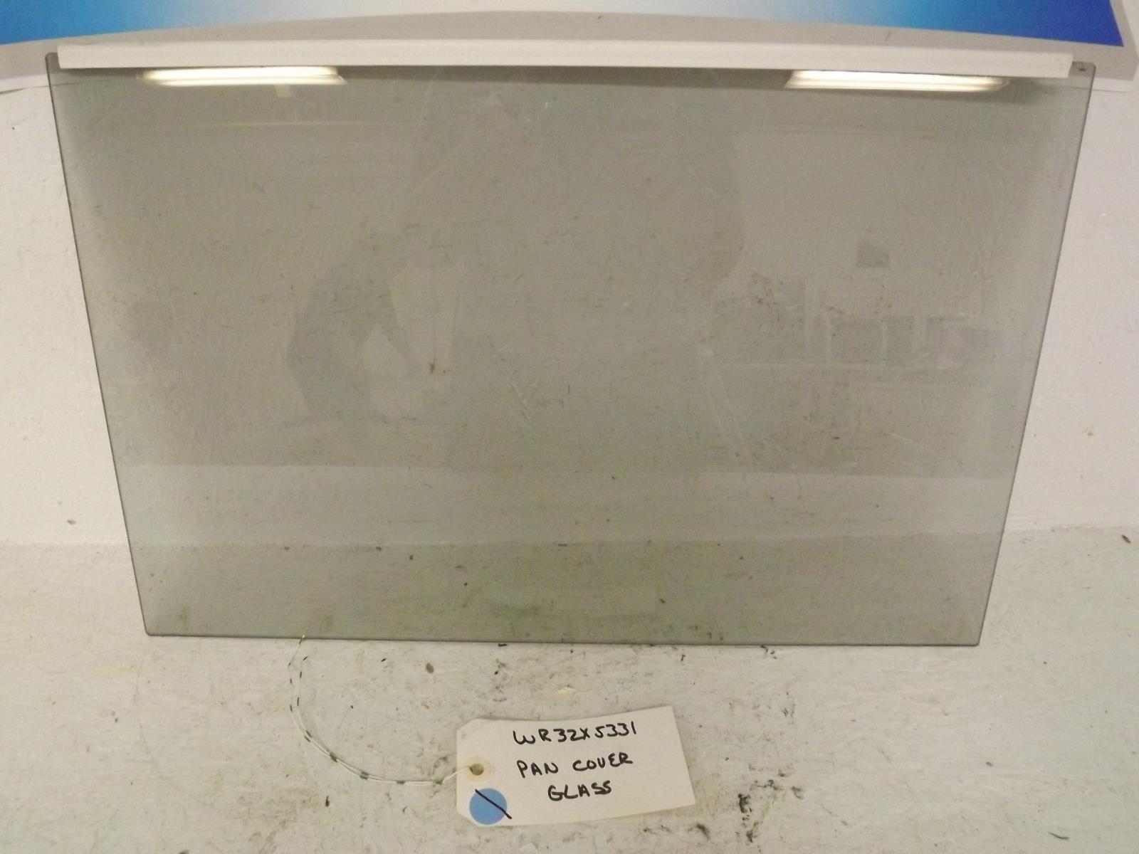 GE Refrigerator WR32X5331 Glass Pan Cover Used GE Refrigerator WR32X5331 Glass Pan Cover Used